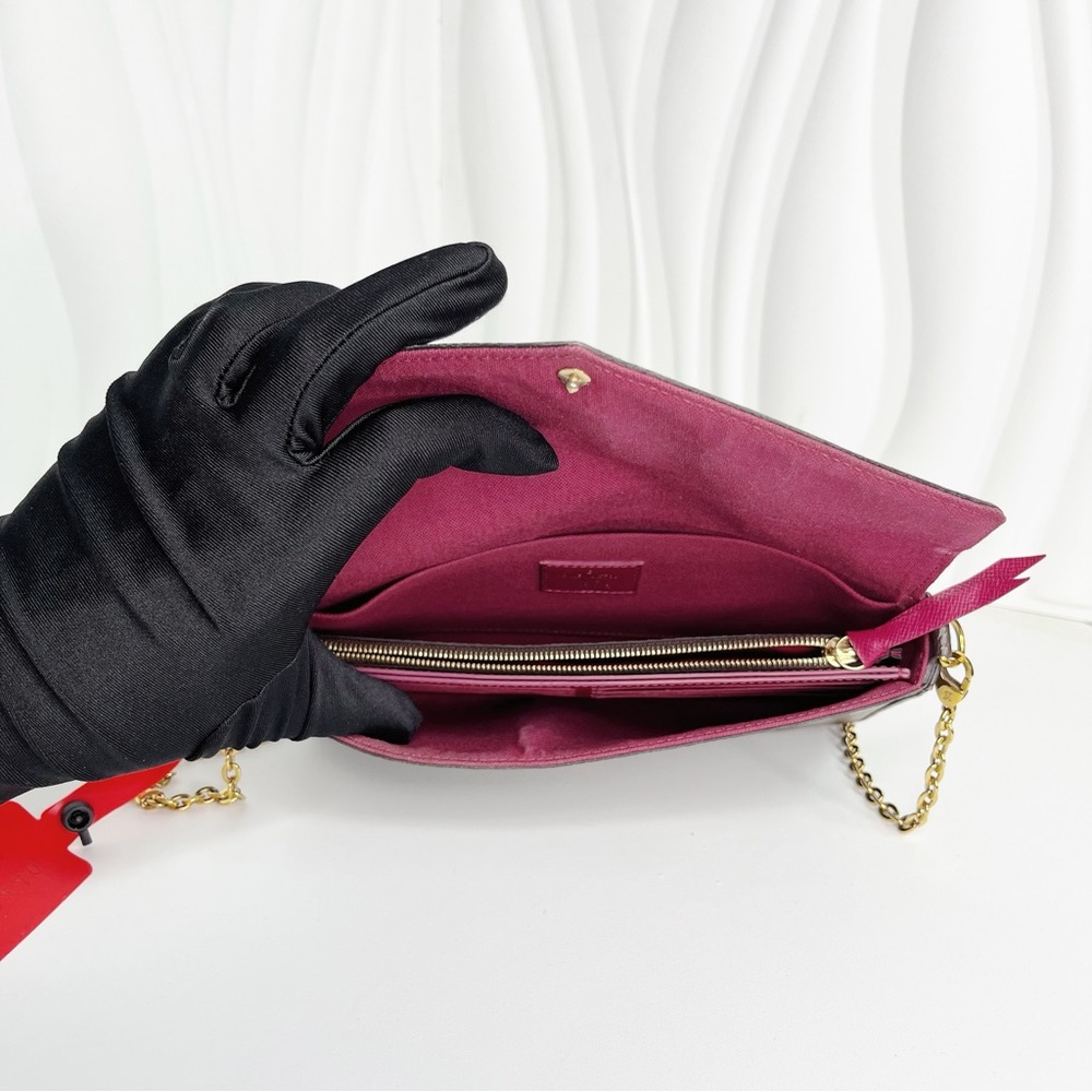 Louis Vuitton Felicie Pochette monogram canvas - Picture 9 of 9